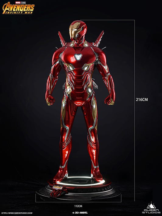Iron Man Mark 50 Life-Size Statue - Queen Studios (Official)