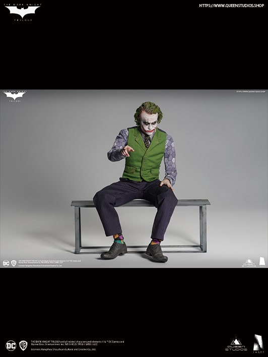 The Dark Knight Joker 1/6 Collectible Figure Queen Studios (Official)