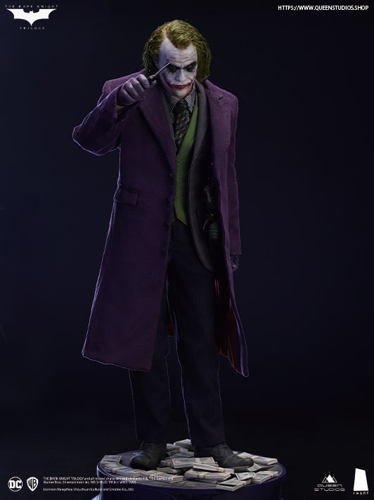 The Dark Knight Joker 1/6 Collectible Figure - Queen Studios