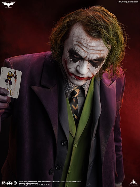 The Dark Knight Joker 1/1 Statue - Queen Studios (Official)