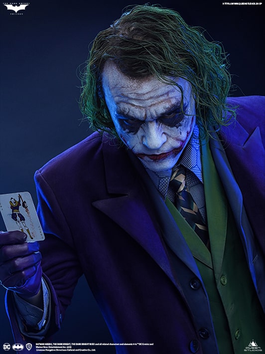 The Dark Knight Joker 1/1 Statue - Queen Studios (Official)
