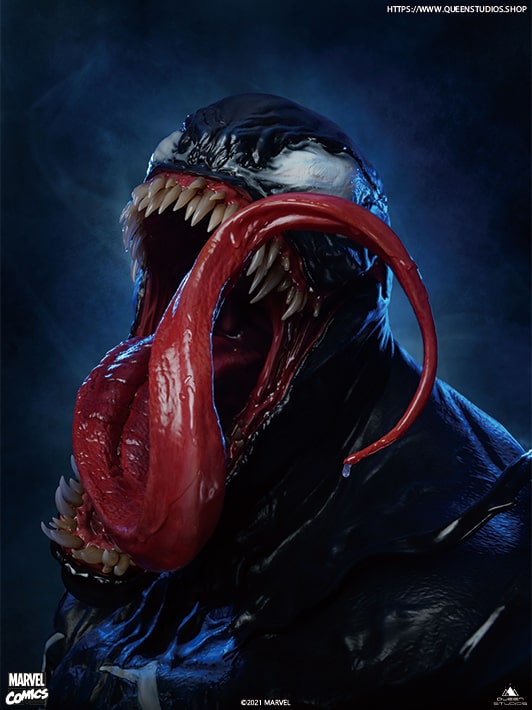 Venom Life-size Bust - Queen Studios (Official)