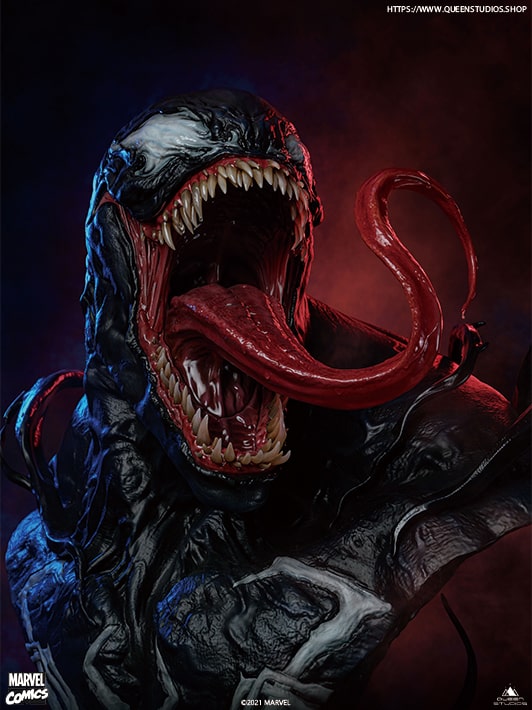 Venom Life-size Bust - Queen Studios (Official)